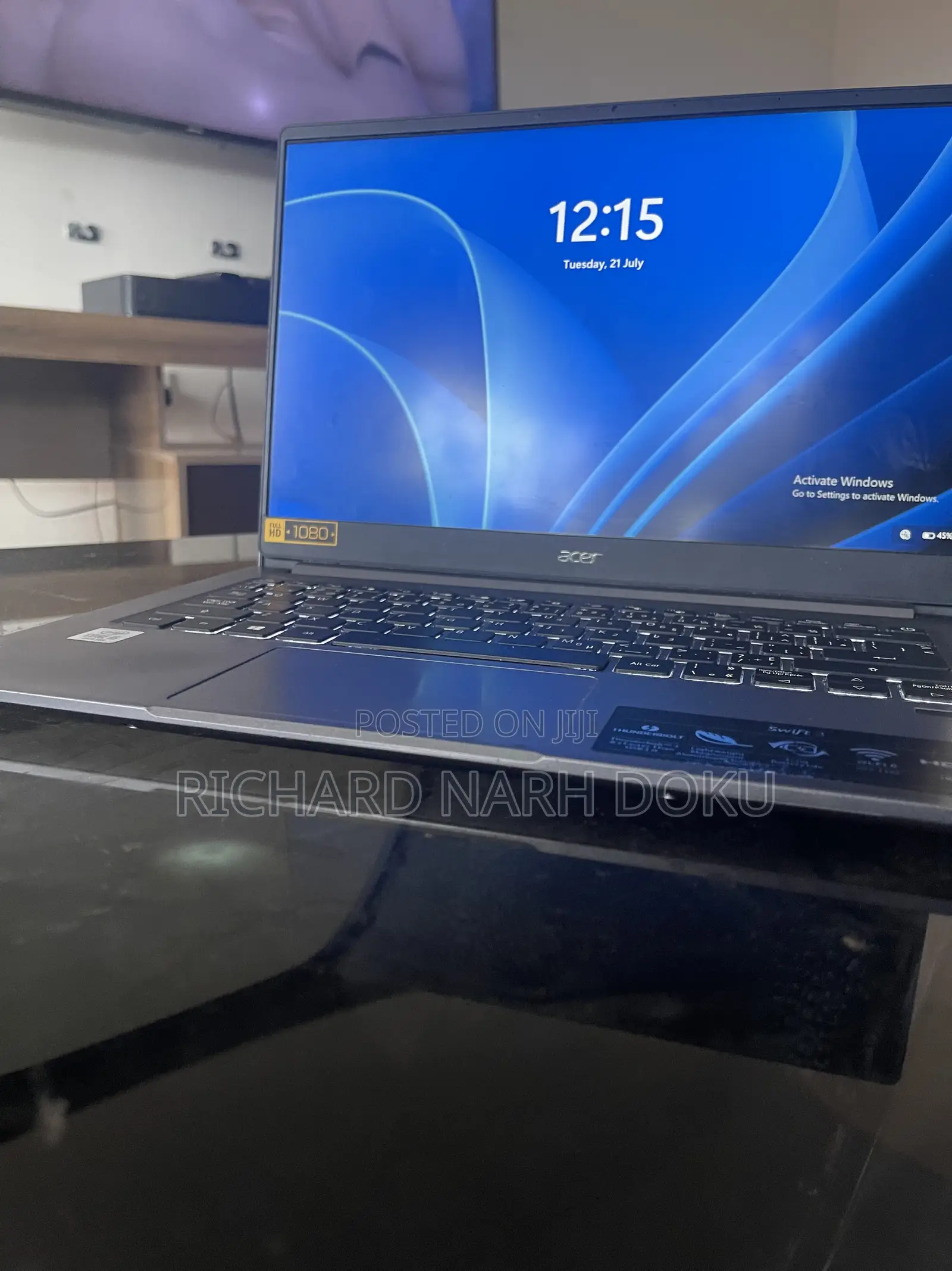 Laptop Acer AcerNote 8GB Intel Core i5 SSD 256GB
