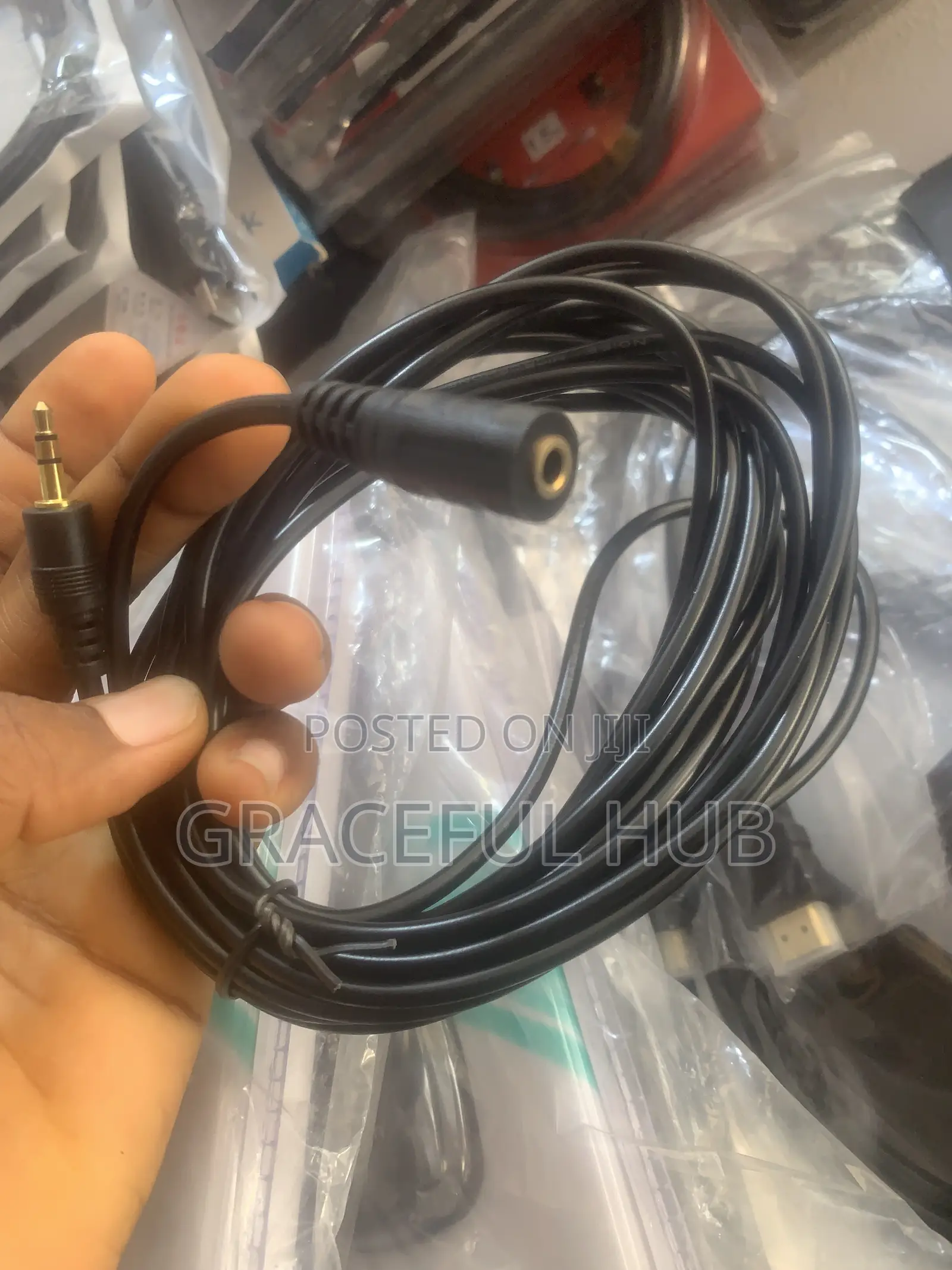 Auxiliary Extension Cable 5m