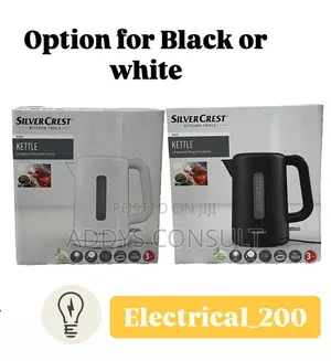 SilverCrest 1.7L Cordless Electric Kettle