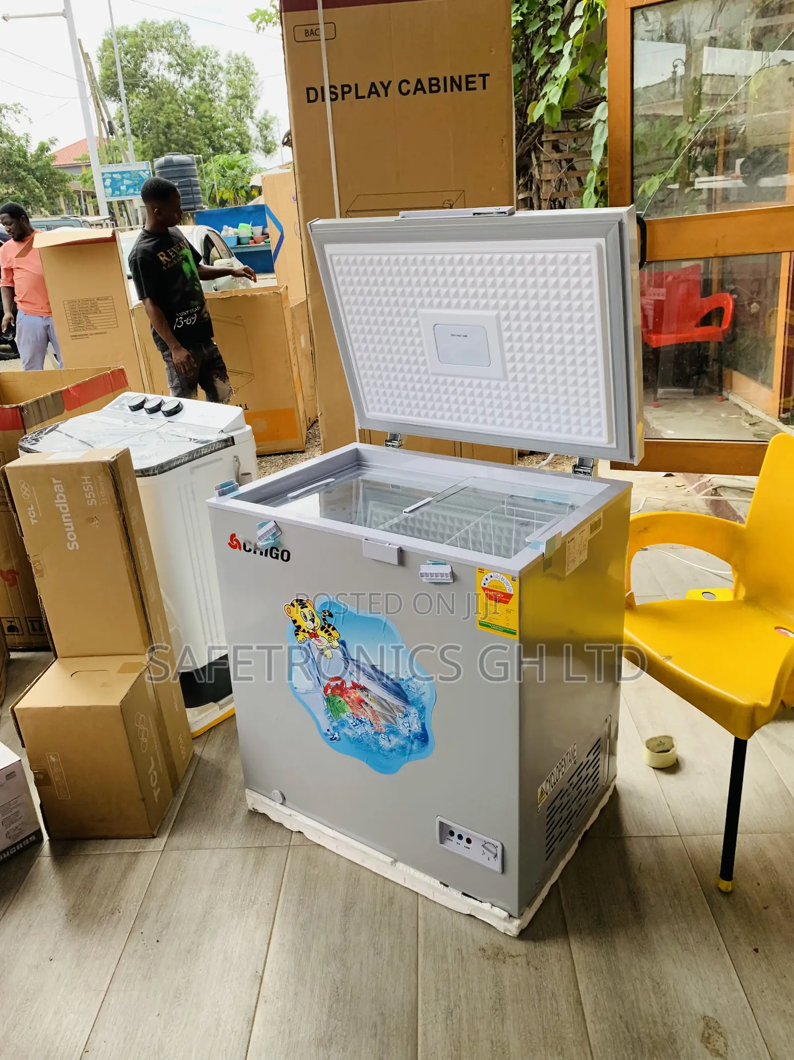 Super Reliable Singledoor Chigo 142L Chest Freezer (Model: CFD16C8)