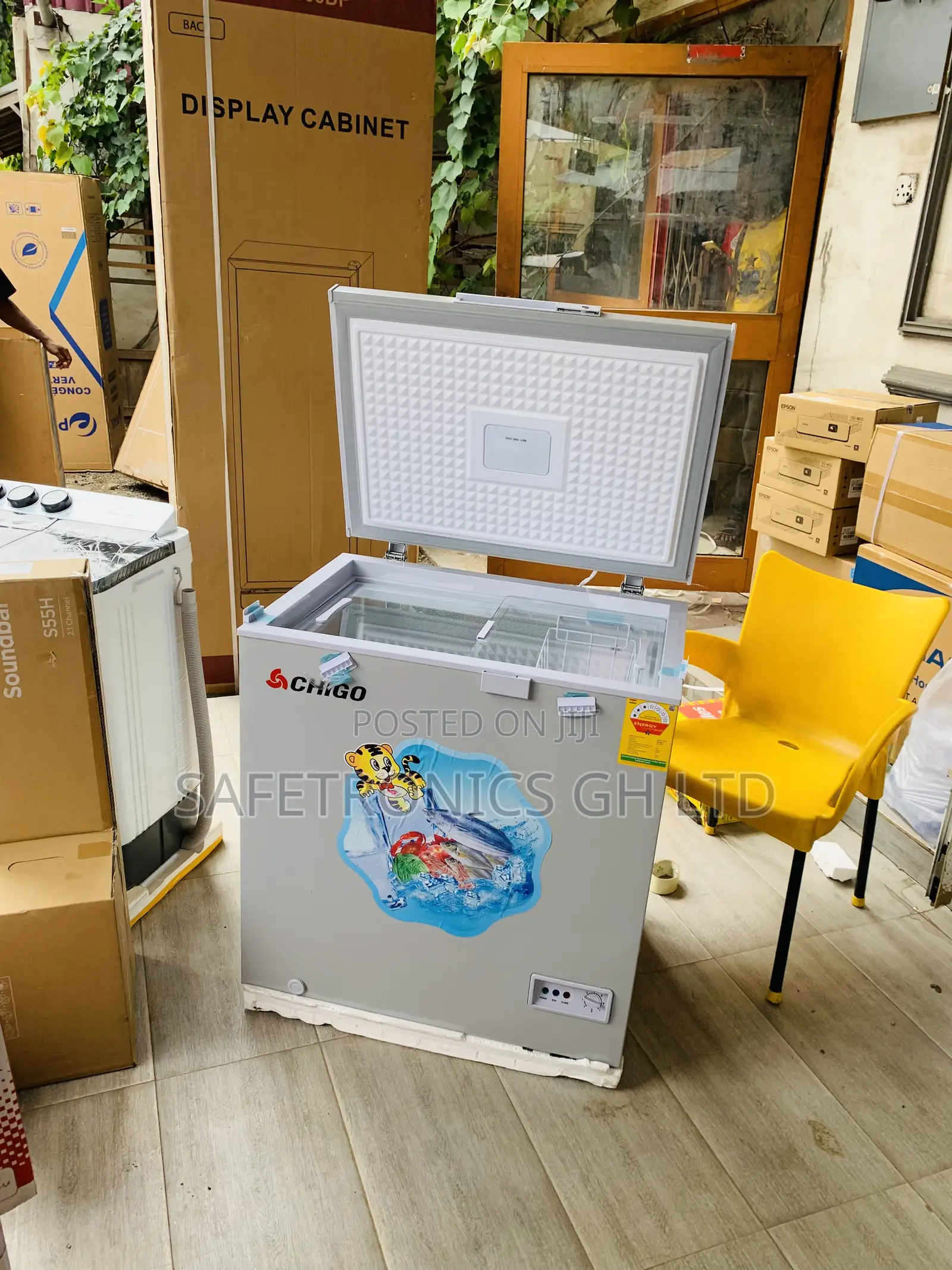 Super Reliable Singledoor Chigo 142L Chest Freezer (Model: CFD16C8)