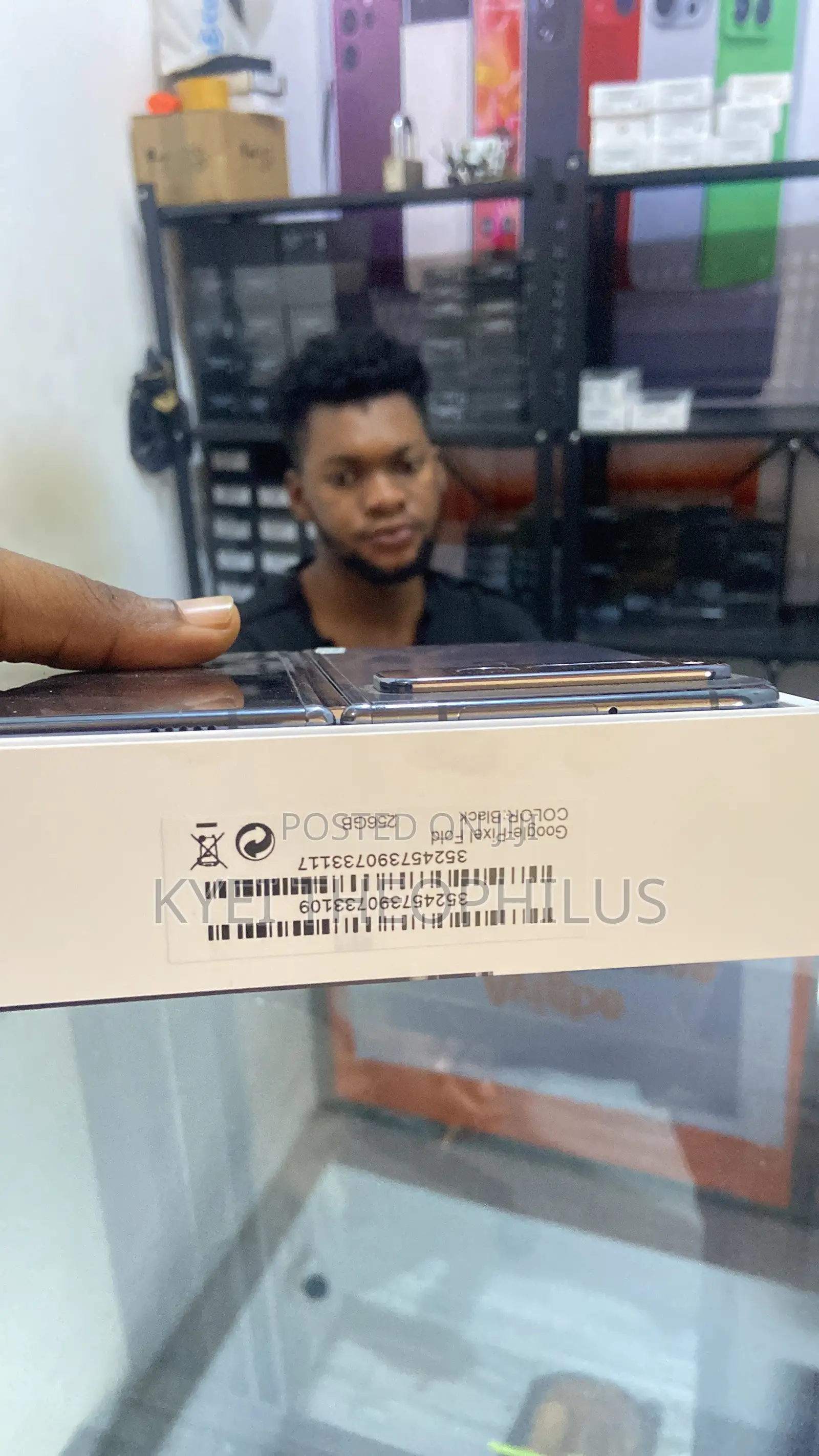New Google Pixel Fold 256 GB Black