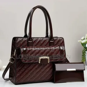 Burgundy Patent Luxe Set