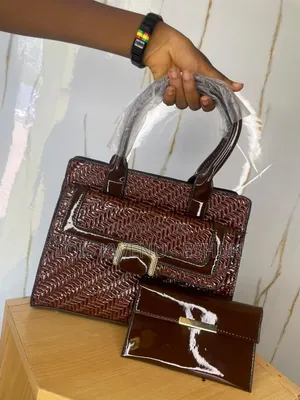 Burgundy Patent Luxe Set
