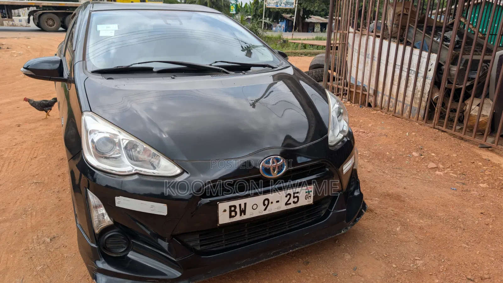 Toyota Aqua 2015 Black