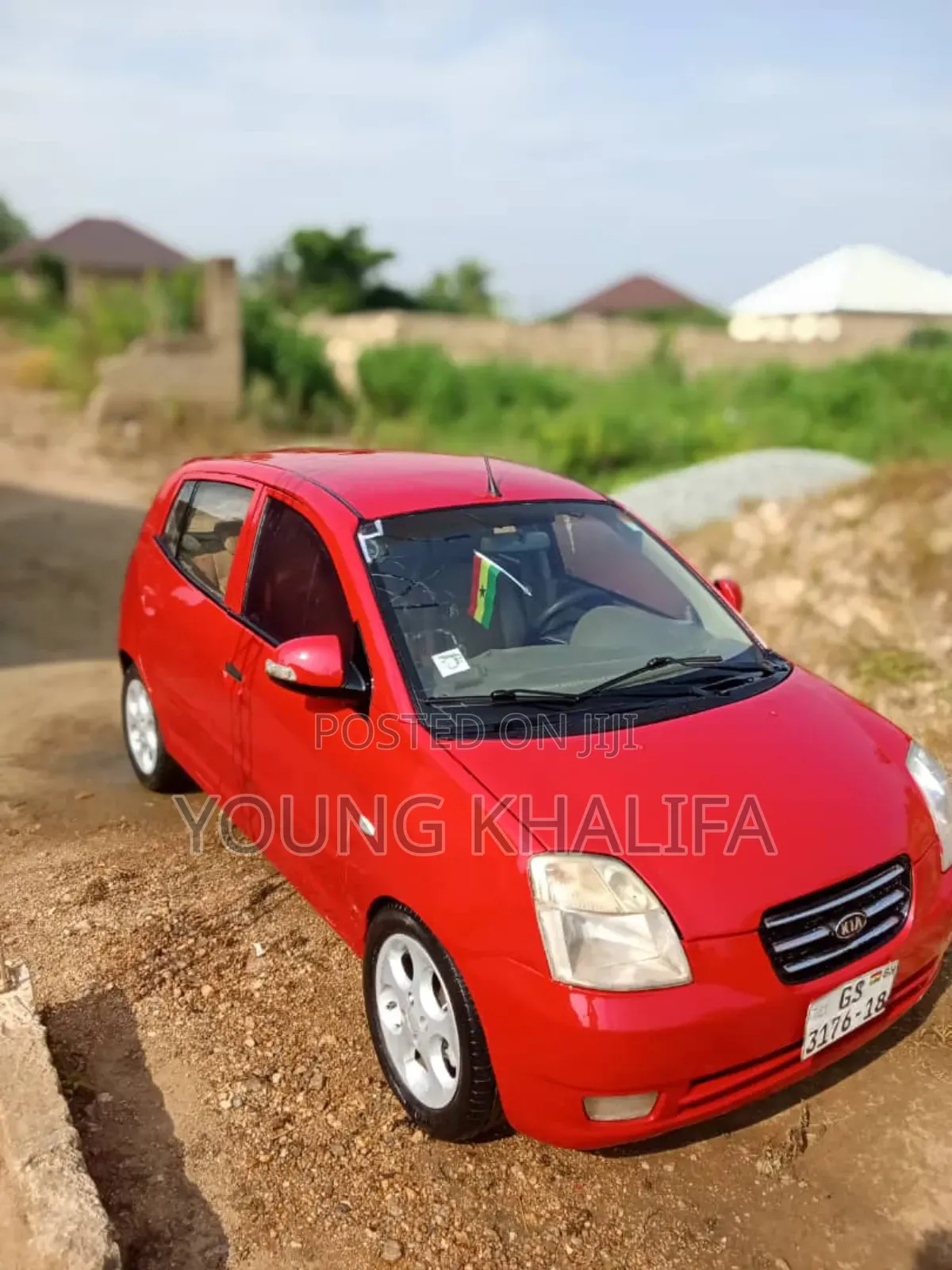 Kia Morning 2010 Red