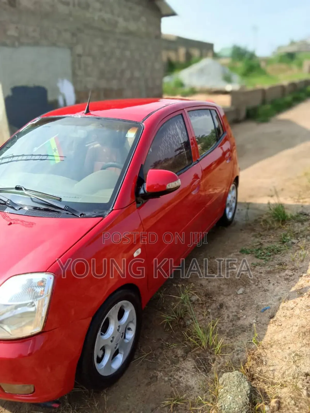 Kia Morning 2010 Red