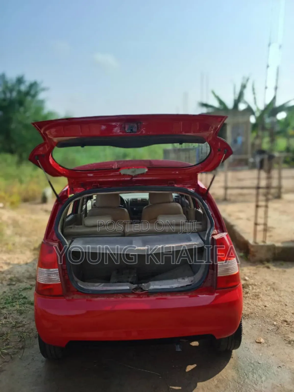 Kia Morning 2010 Red