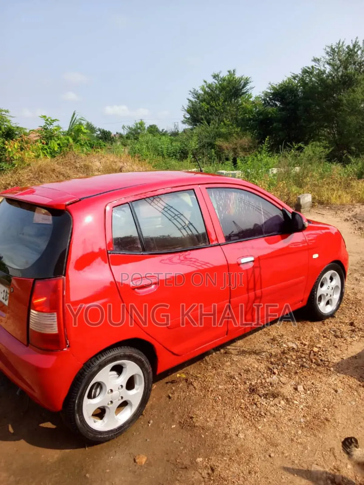 Kia Morning 2010 Red