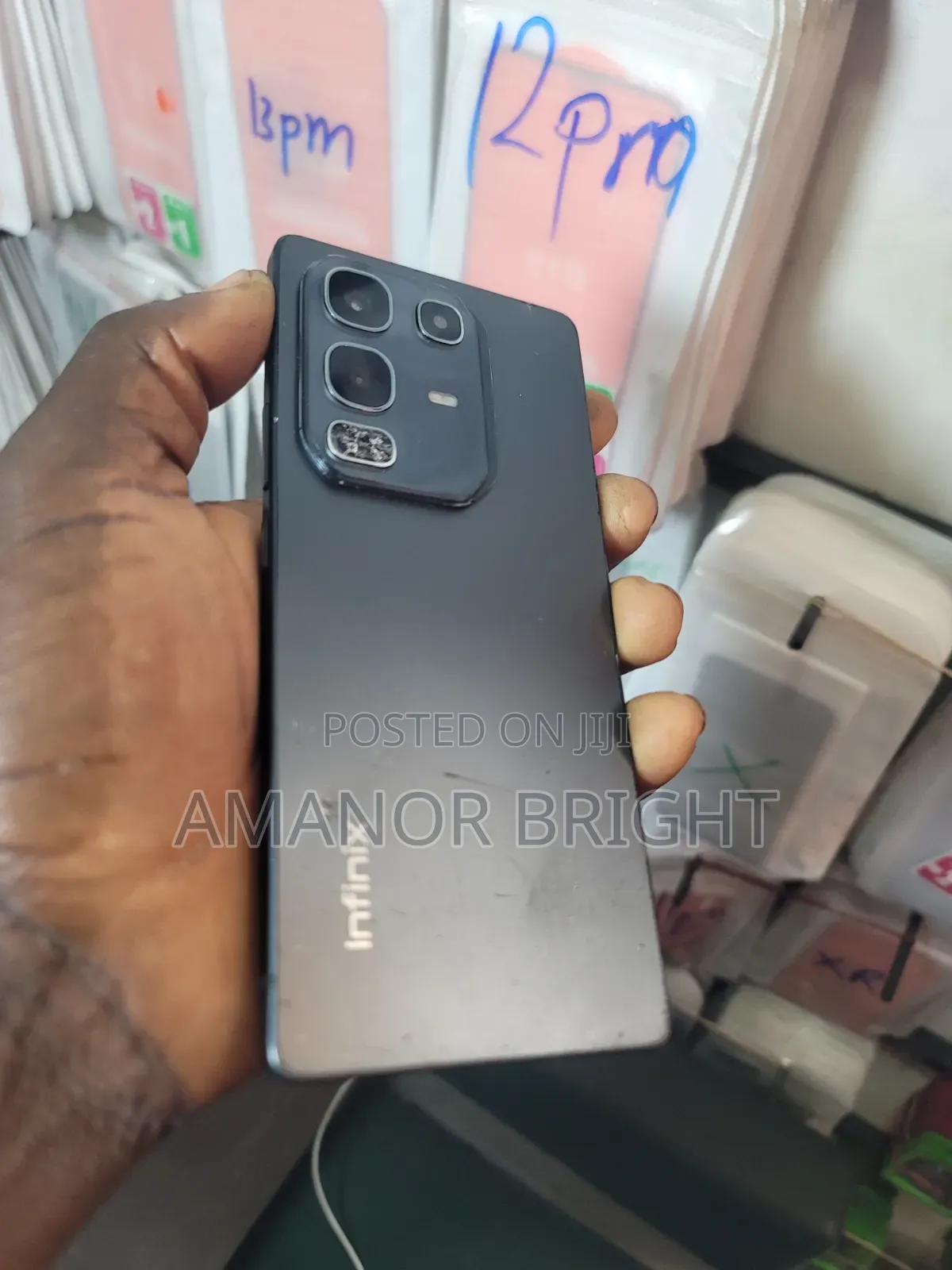 Infinix Note 50 Pro 256 GB Black