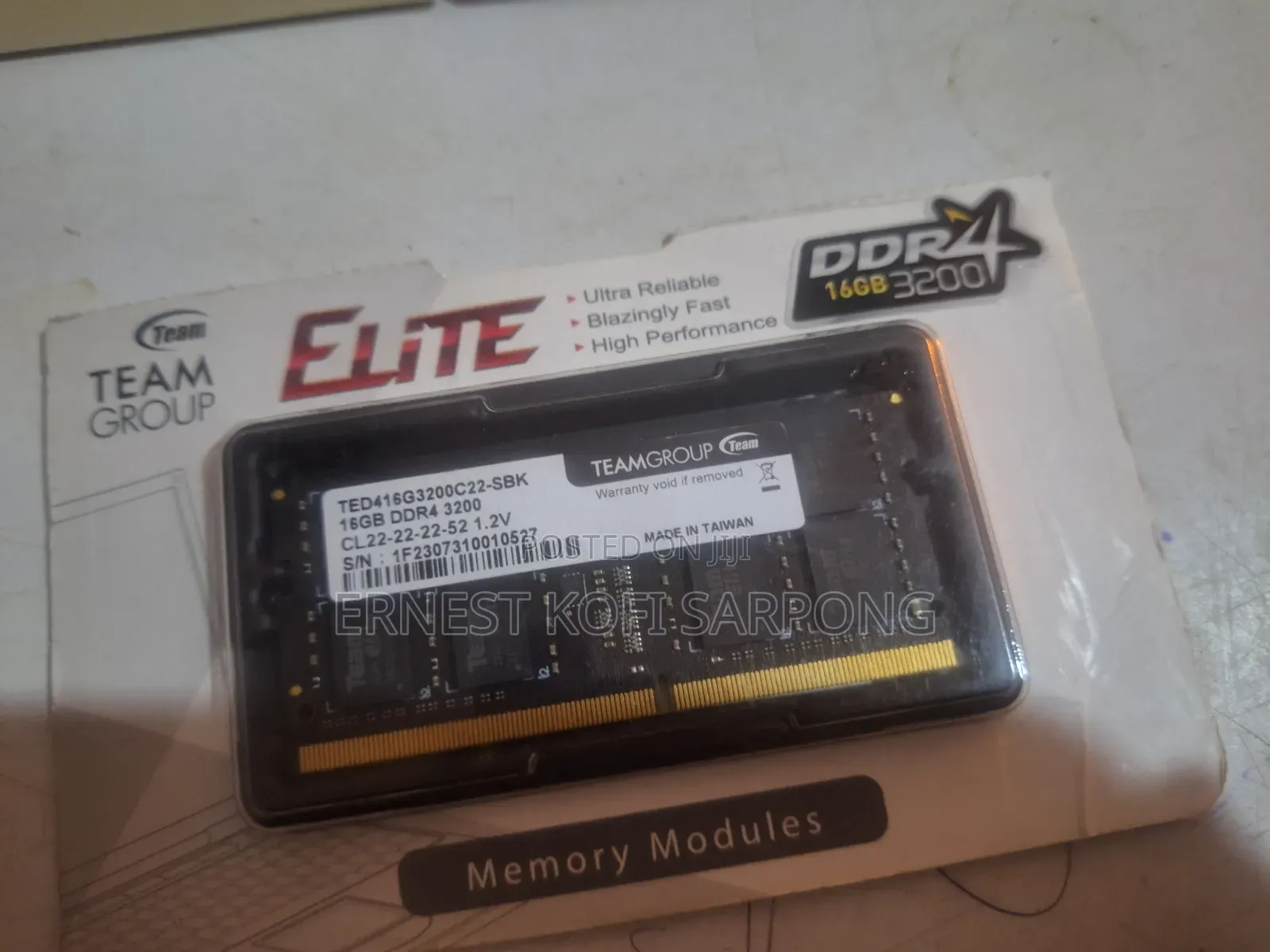 Laptop 16GB DDR4 Ram