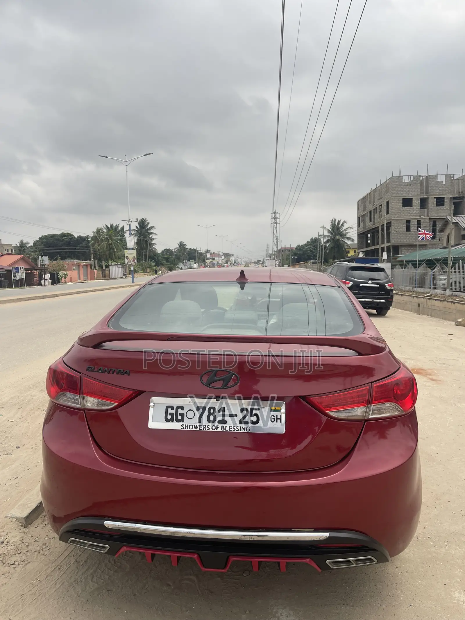 Hyundai Elantra GLS Sedan FWD (1.8L 4cyl 6A) 2013 Red