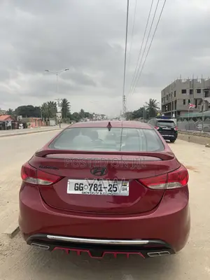 Hyundai Elantra GLS Sedan FWD (1.8L 4cyl 6A) 2013 Red