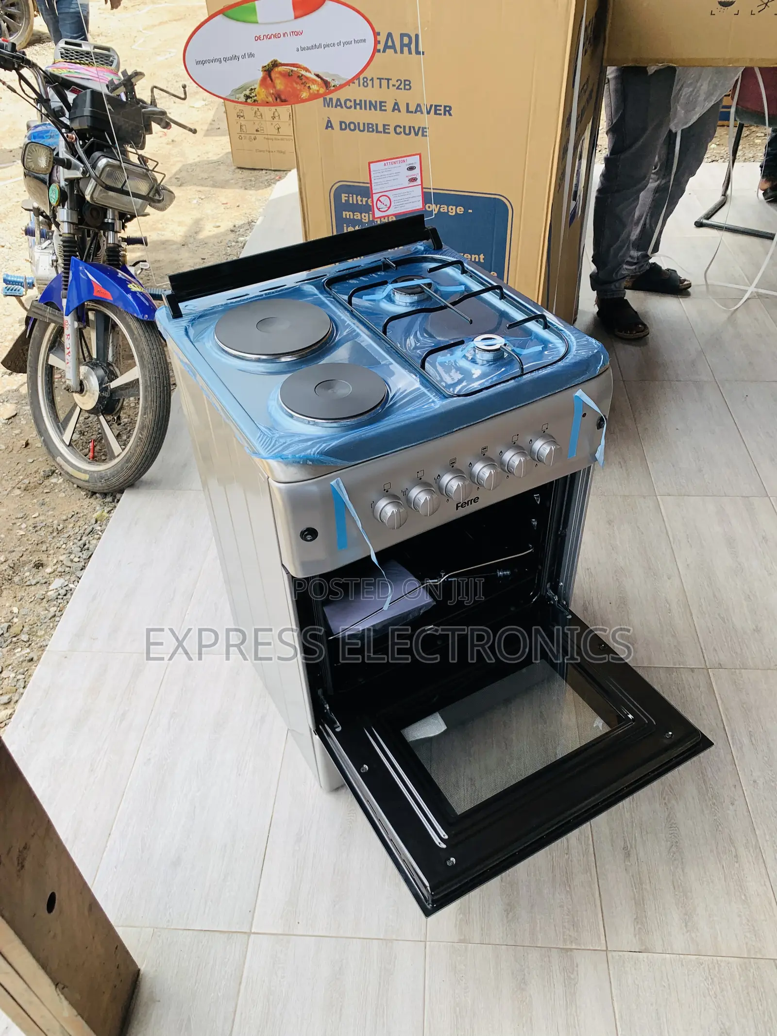 Best Buy for Less 60/60 2-2 Stove Oven Ferre