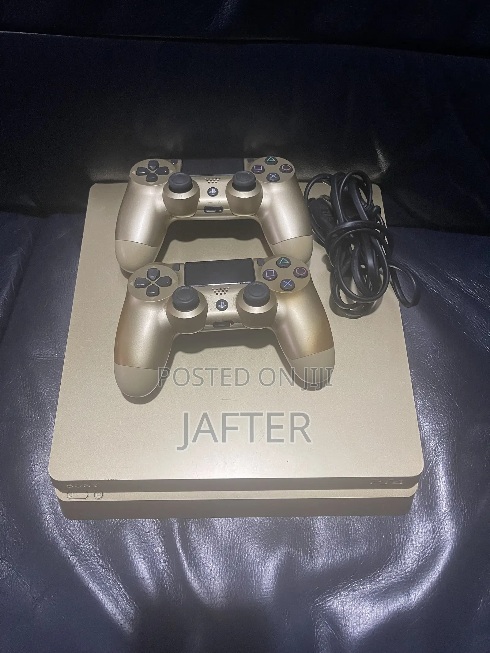 PlayStation 4 Slim Golden Edition With 10 Games