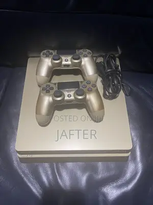 PlayStation 4 Slim Golden Edition With 10 Games