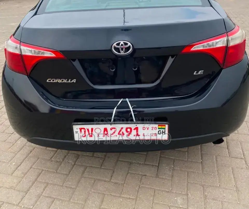 Toyota Corolla 2016 Black