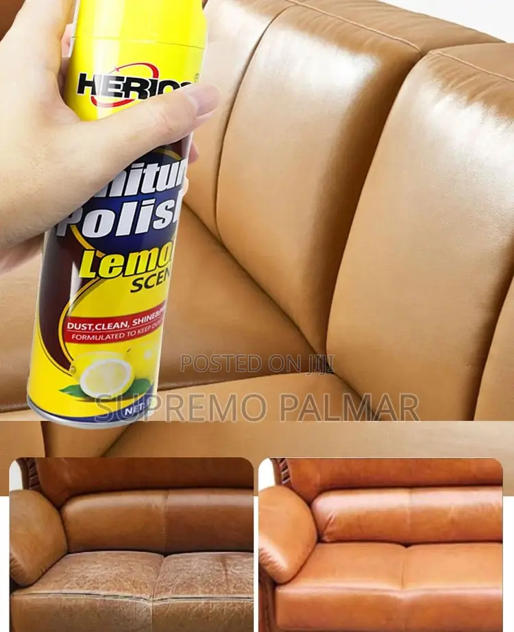 Wood Cleaner Wax Polish Spray – Furniture Cabinet Wax Oil Polisher