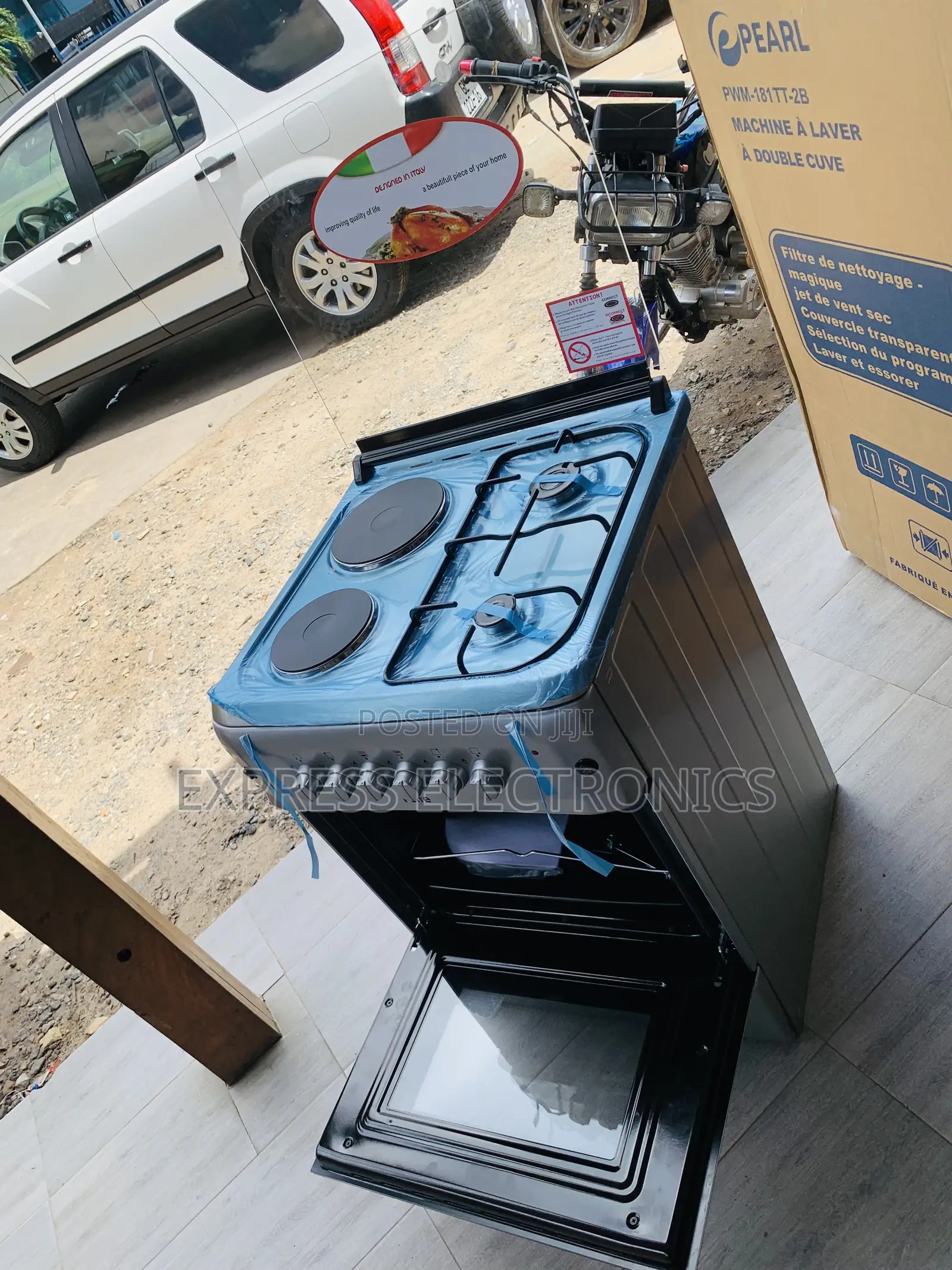 Place Your Order Gas Electric Cooker Oven 2-2 Stove 60:60