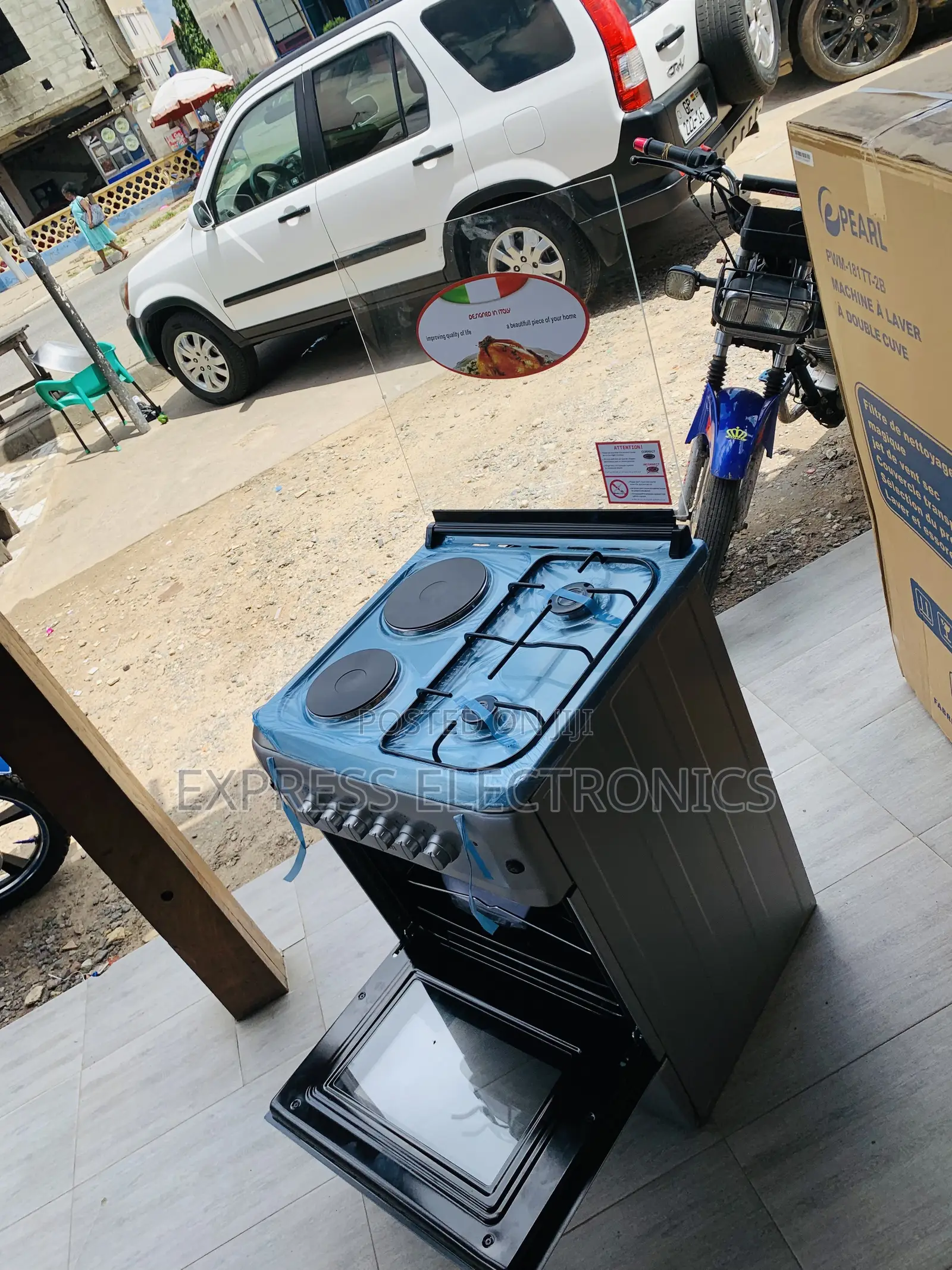 Available Now at Store Gas Electric Cooker Oven 2-2 60/60