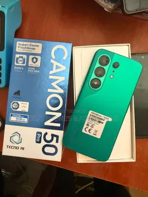 New Tecno Camon 50 256 GB Green