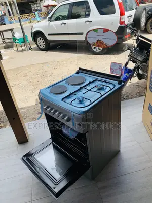 Ultra Modern Sleek Gas Cooker Oven Grill 2-2 60:60