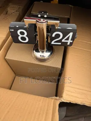 Retro Flip Clock- Minimalistic Interior