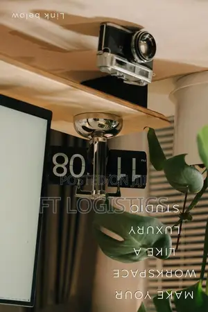Retro Flip Clock- Minimalistic Interior