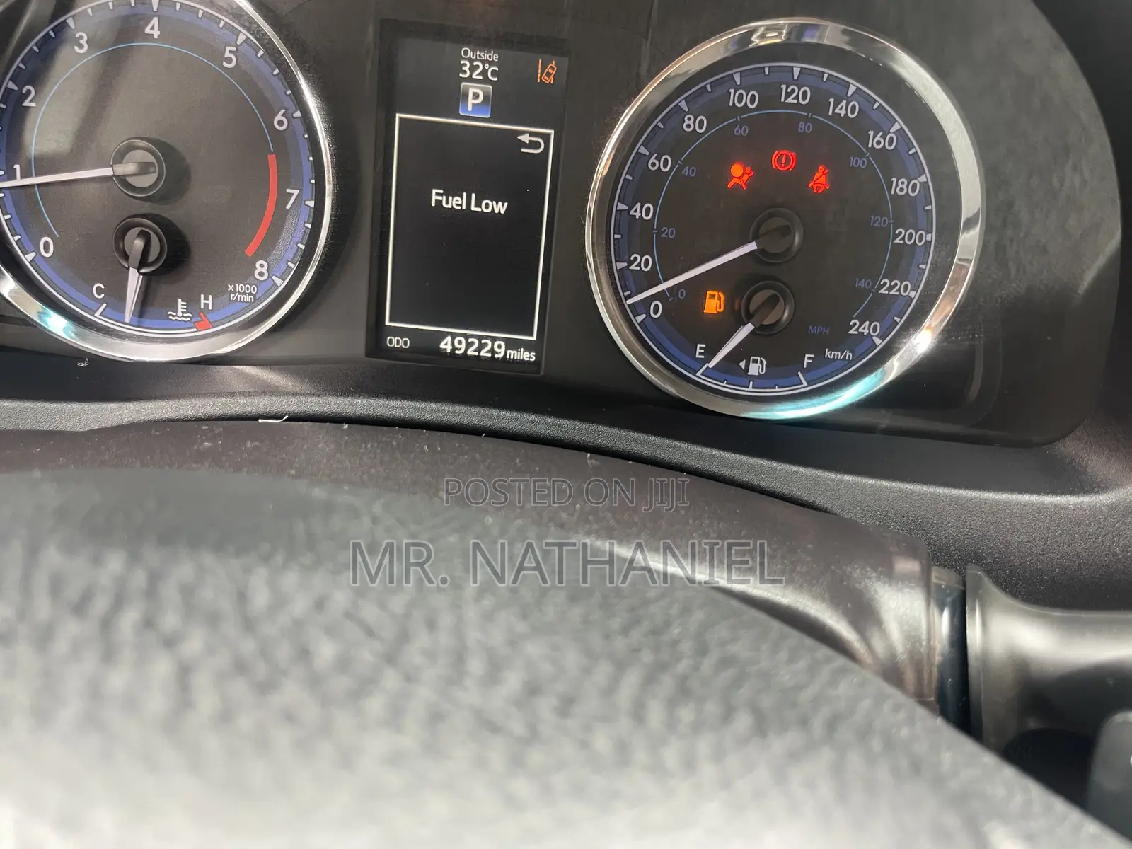 Toyota Corolla 2018 Red
