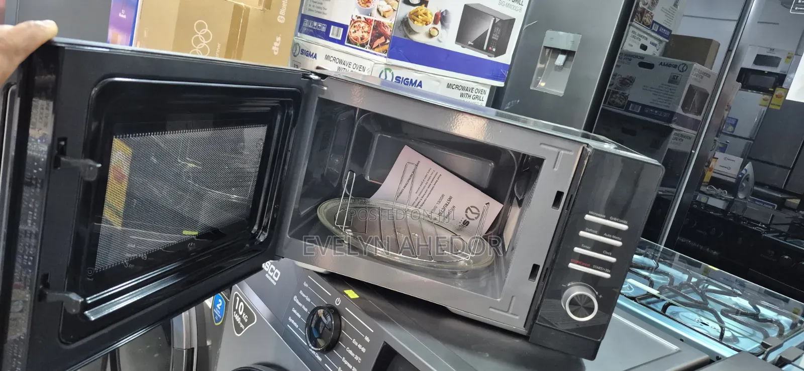 25L Sigma Microwave Oven With Cooking Light for Sale