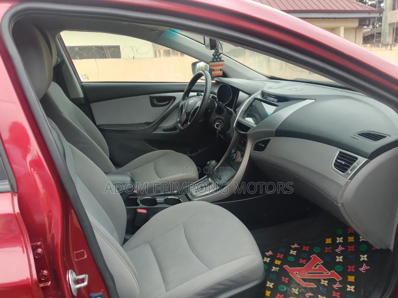 Hyundai Elantra 2013 Red