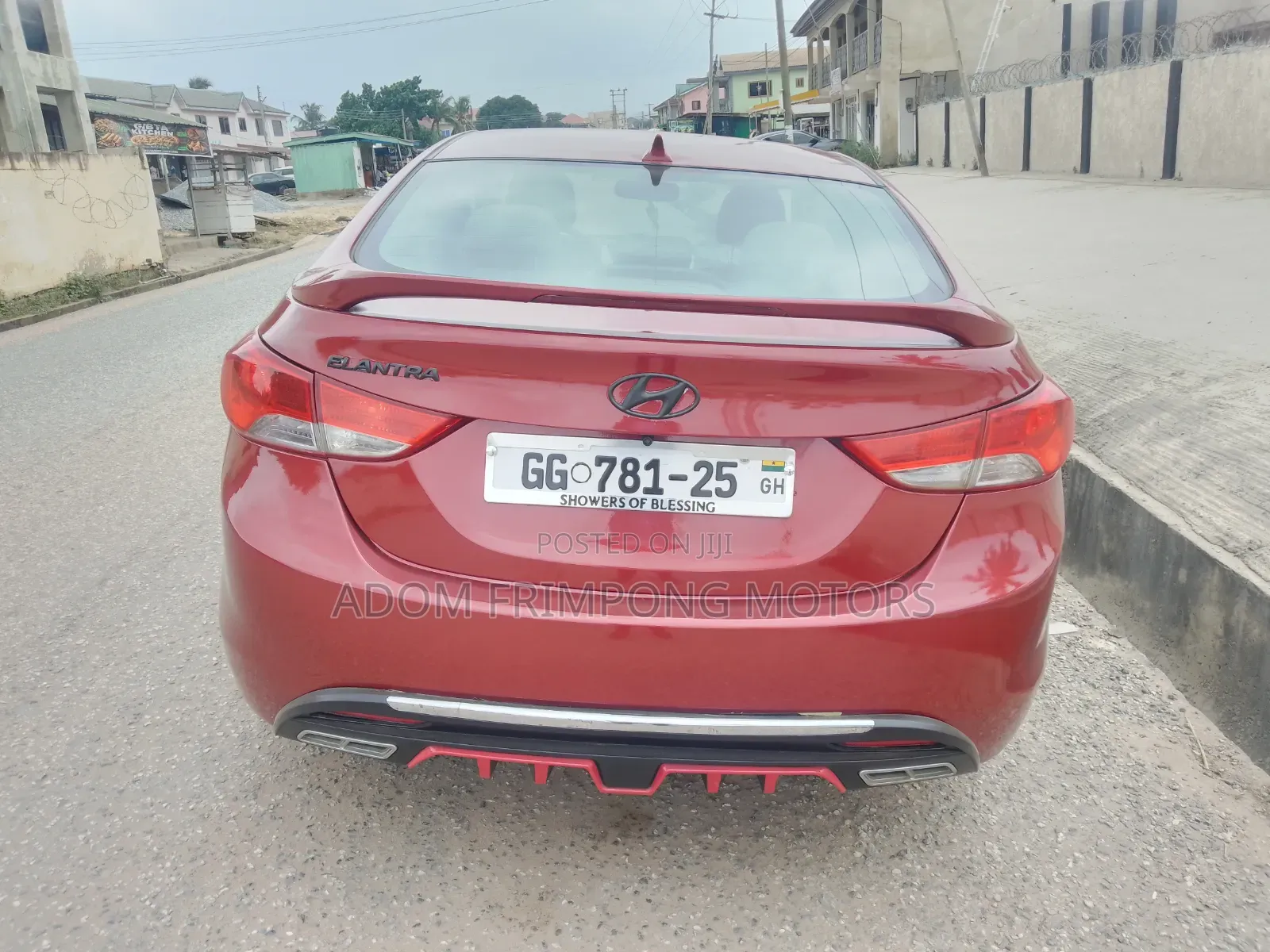 Hyundai Elantra 2013 Red