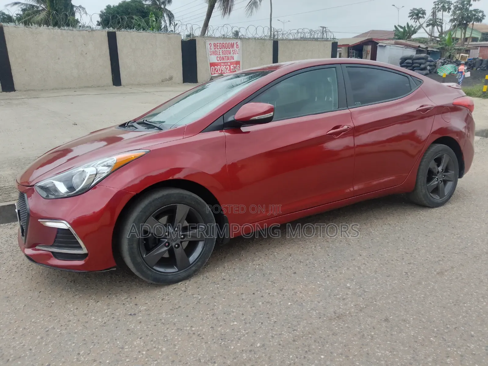 Hyundai Elantra 2013 Red