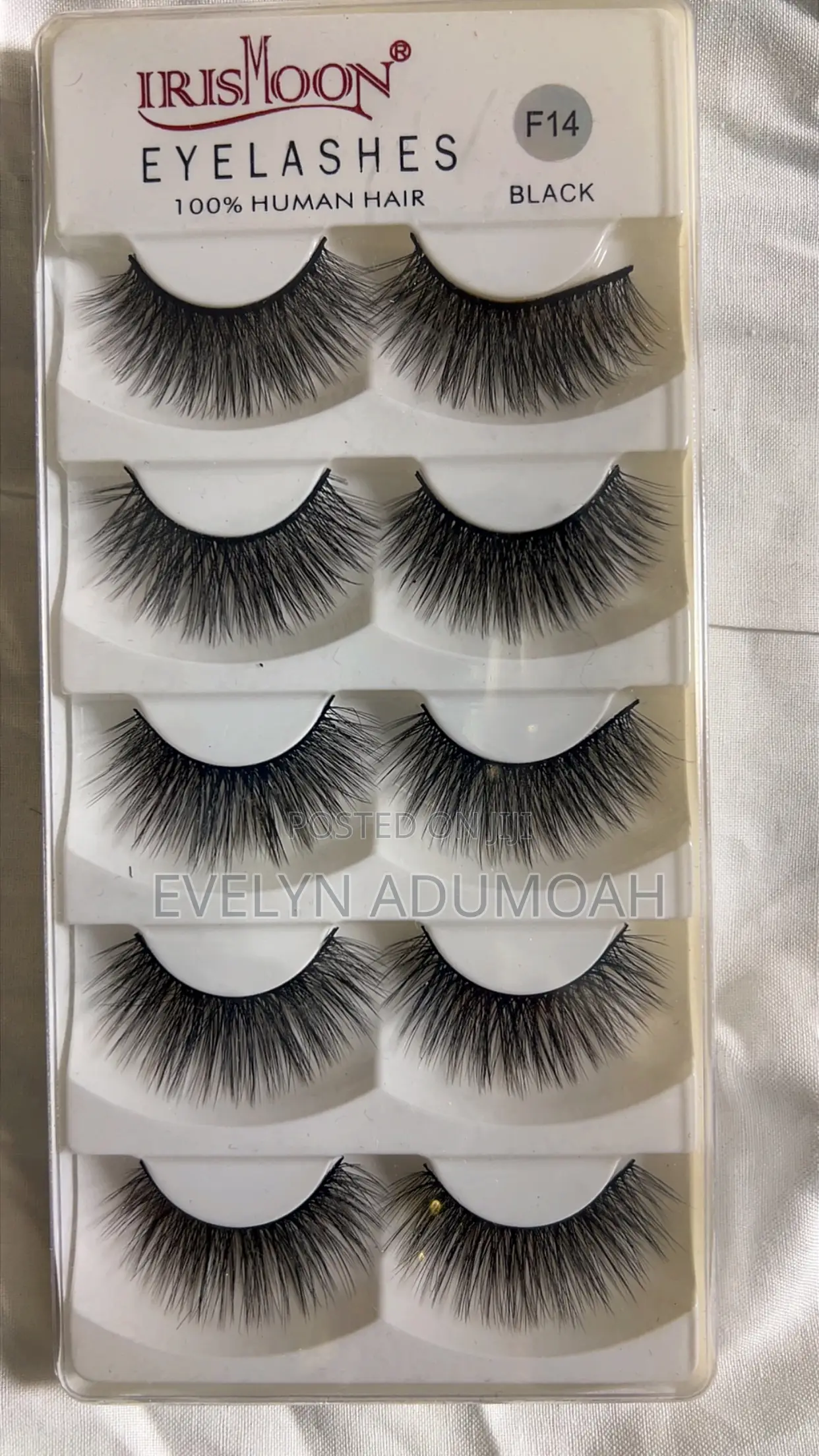 IRISMOON 100% Human Hair Eyelashes