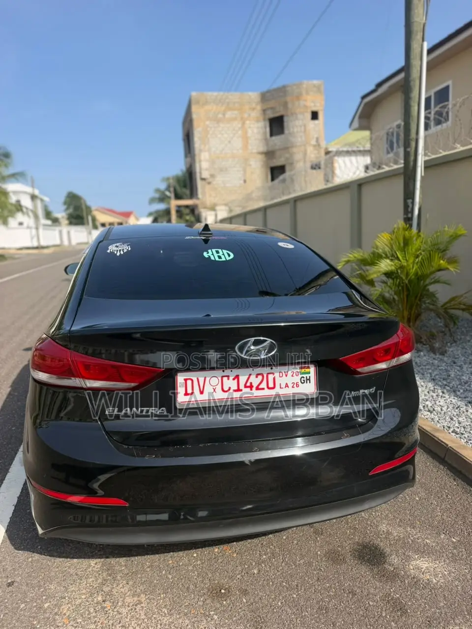 Hyundai Elantra Limited 2018 Black