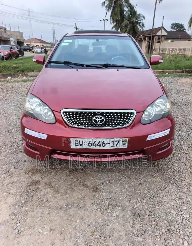 Toyota Corolla 2008 Red