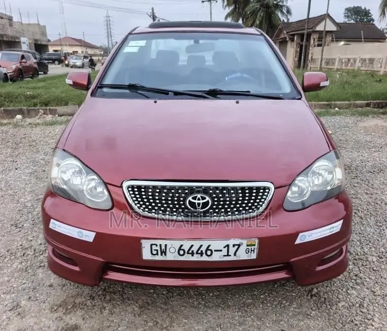Toyota Corolla 2008 Red