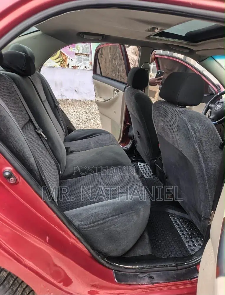 Toyota Corolla 2008 Red