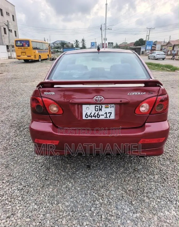 Toyota Corolla 2008 Red