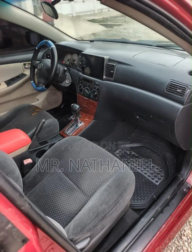 Toyota Corolla 2008 Red