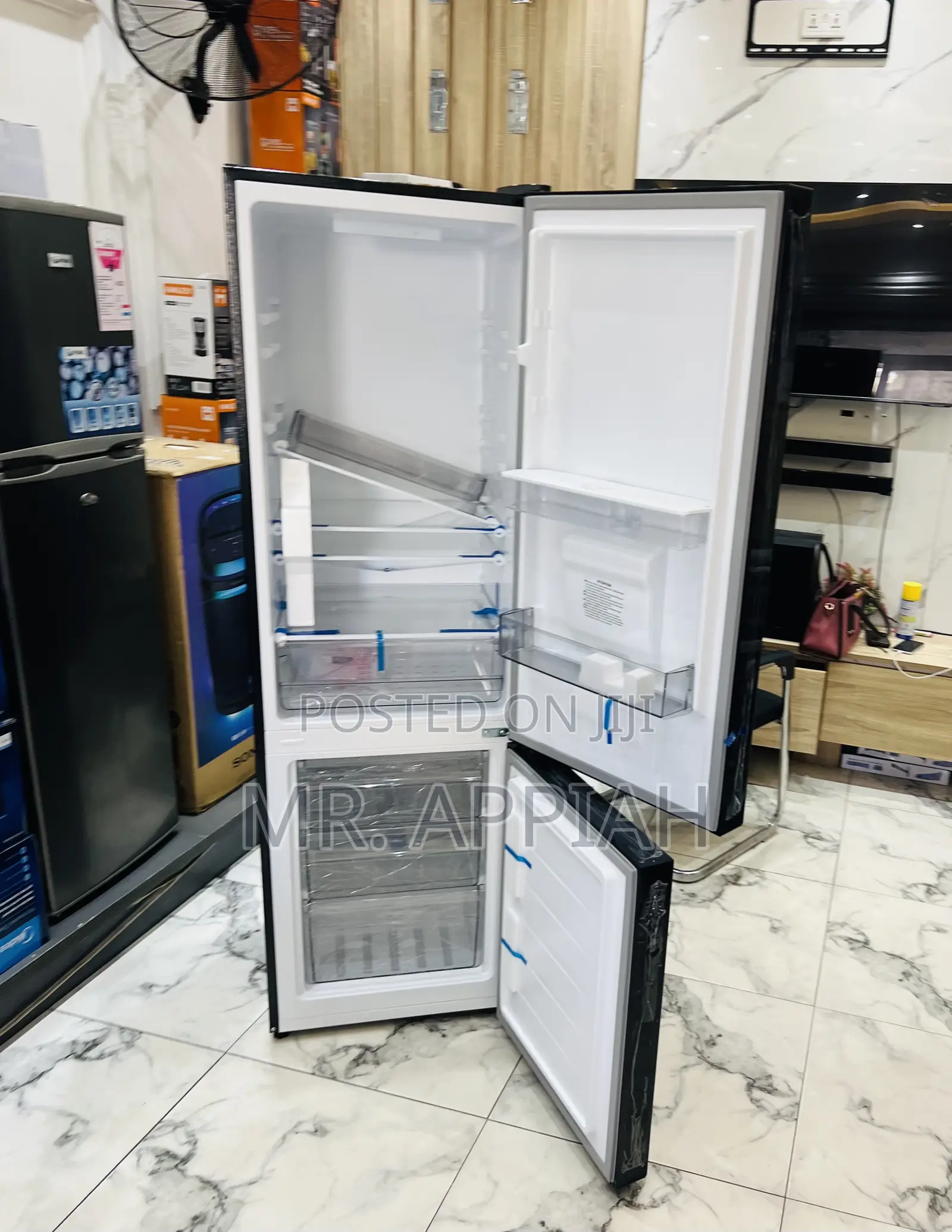 Order Classic Pearl Bottom Mount Freezer Fridge(Glass).