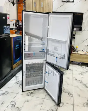 Order Affordable Pearl Bottom Mount Freezer Fridge(Black) 
