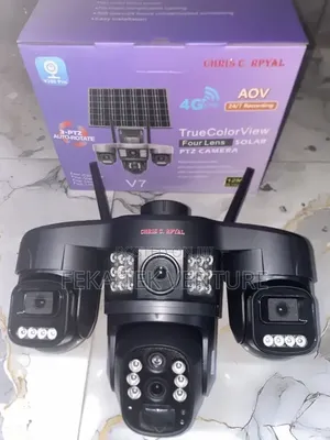 Aov Hieasy 4 Lens 4G Sim Solar CCTV Camera