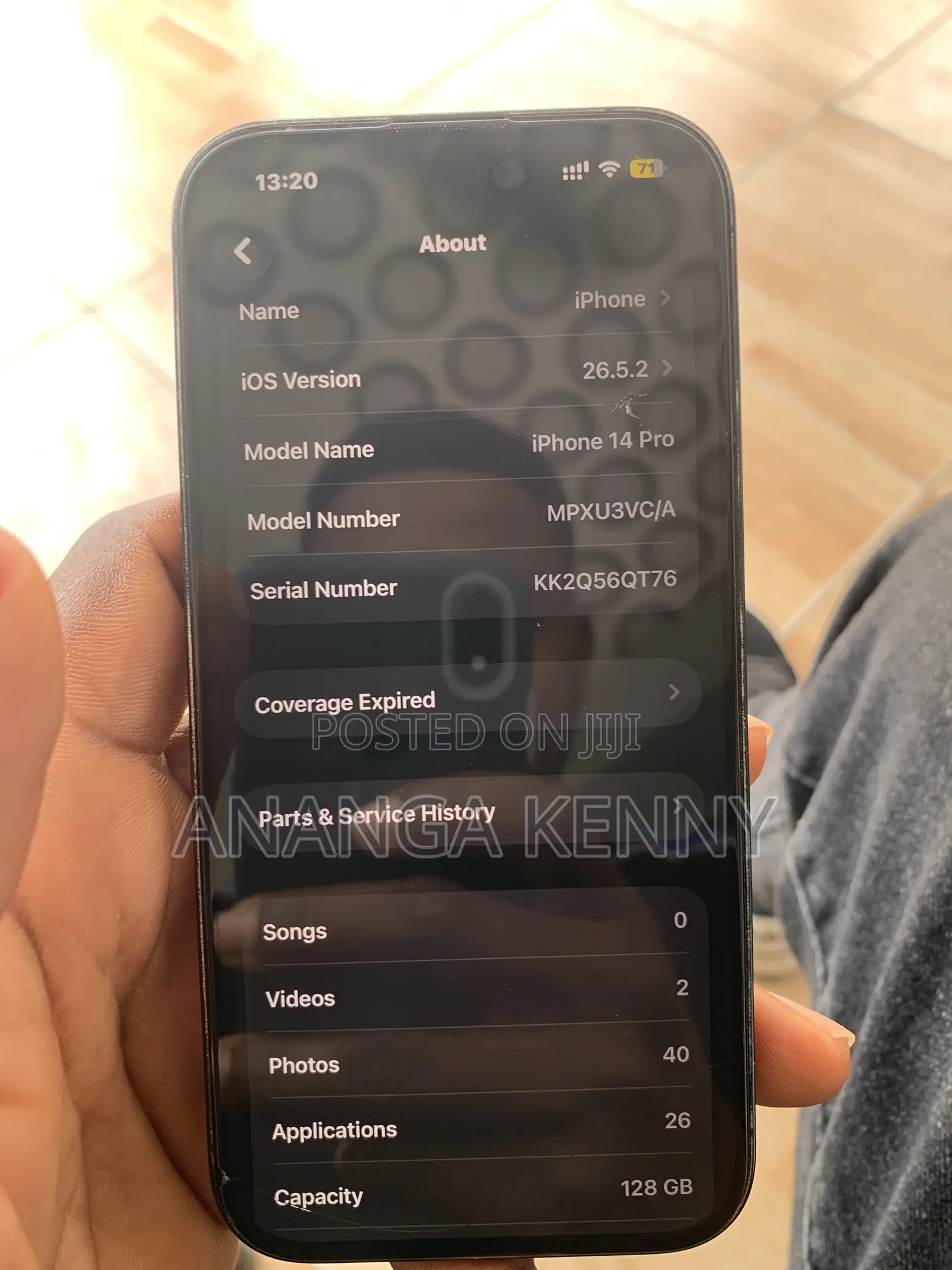 Apple iPhone 14 Pro 128 GB Black
