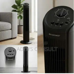 SilverCrest Tower Fan (76 Cm, 50–60 W)