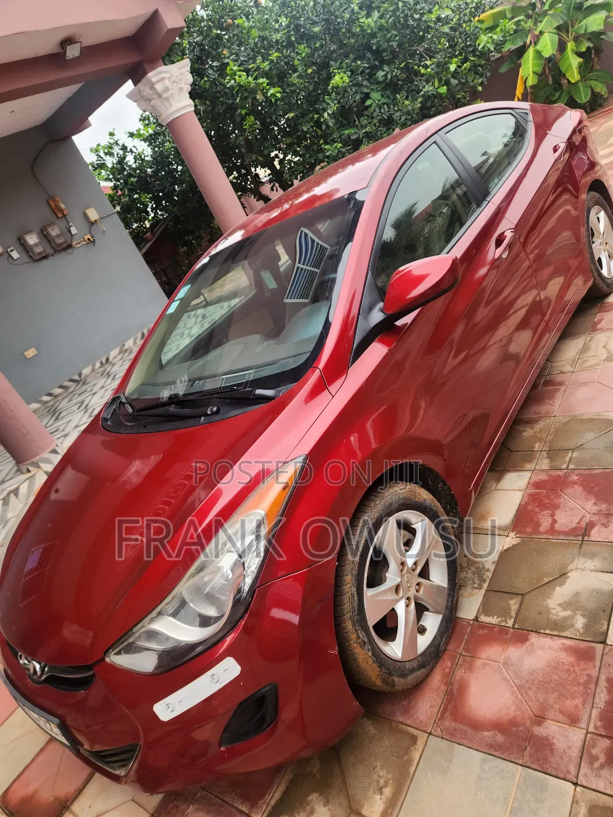 Hyundai Elantra GLS Automatic 2012 Red