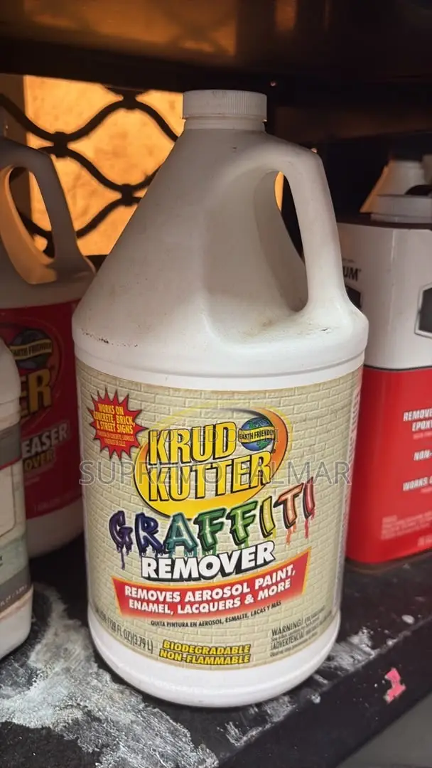 Graffiti Adhesive Remover Gel, 1g- Removes Spray Paint, Markers