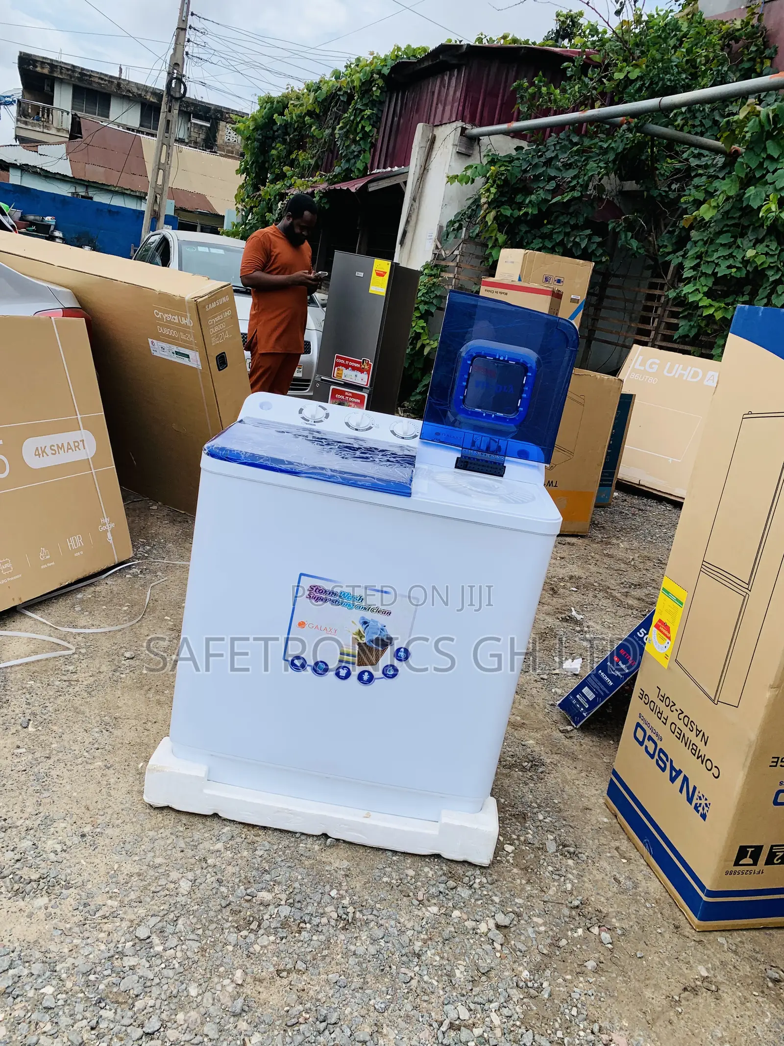 Trust Original Galaxy 13kg Semi-Automatic Twin Tub Washing Machine