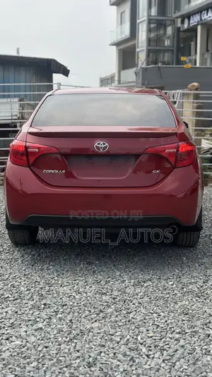 Toyota Corolla SE (1.8L 4cyl 2A) 2018 Red
