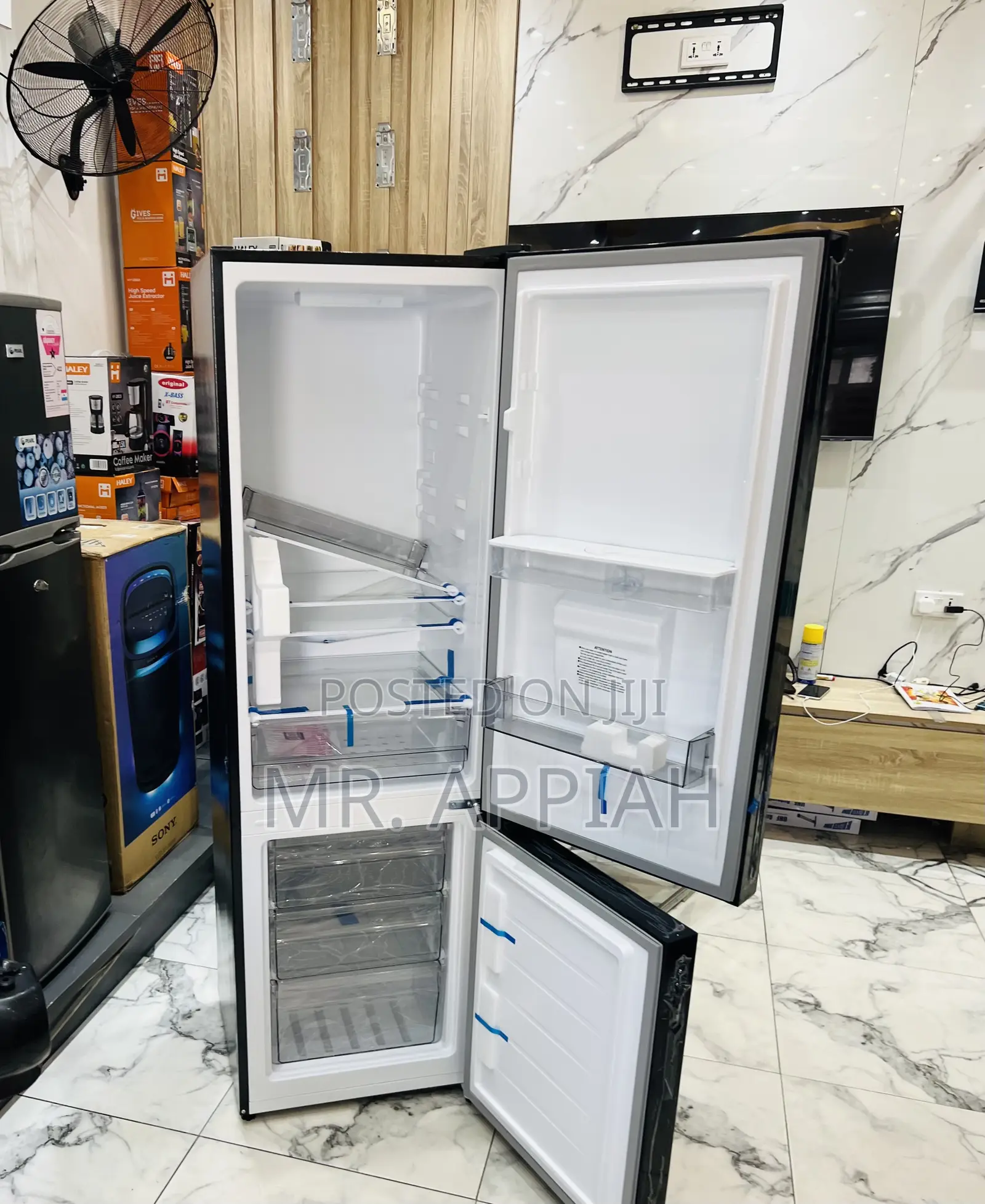 Order Classic Pearl Bottom Mount Freezer Fridge(Mirror)